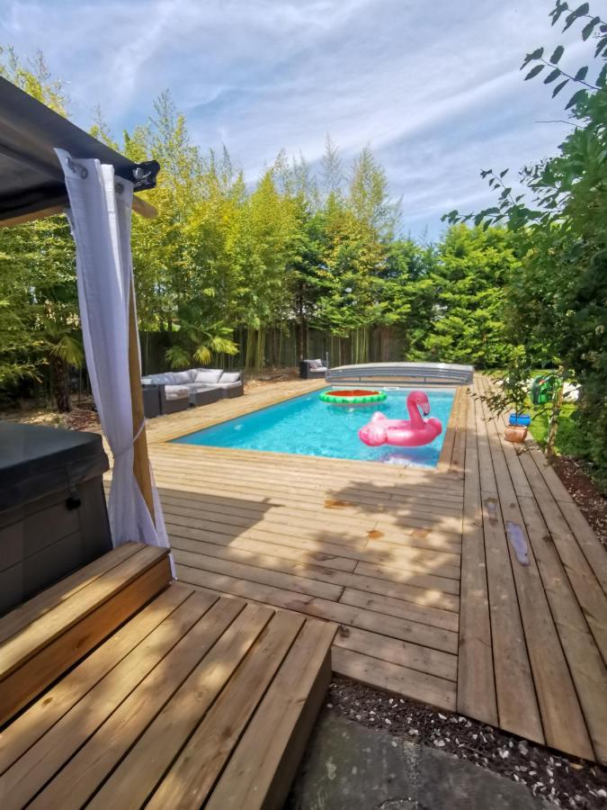 Villa Moya, Dependance Privee Piscine & Spa Шатонёф-сюр-Луар Экстерьер фото